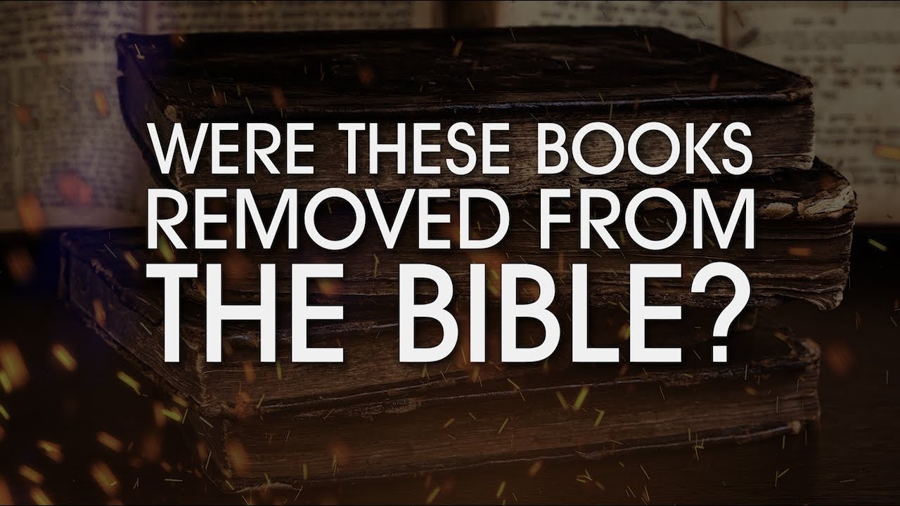 How many books were removed from the Bible