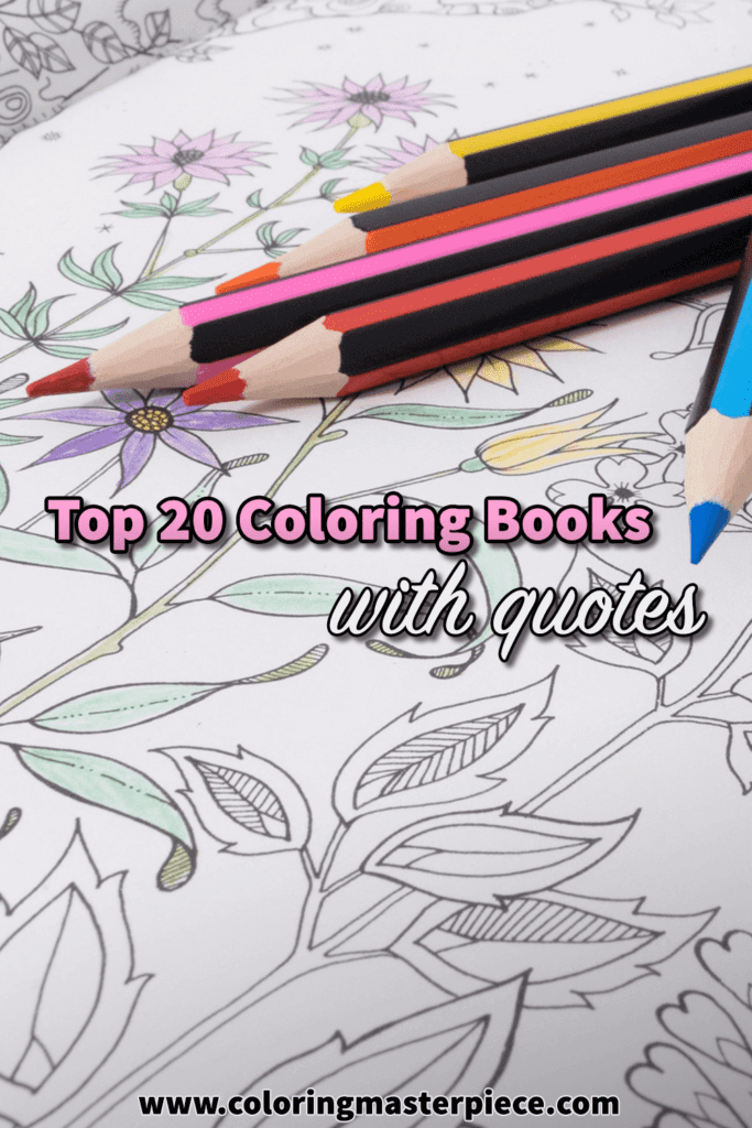 Adult coloring books with sayings