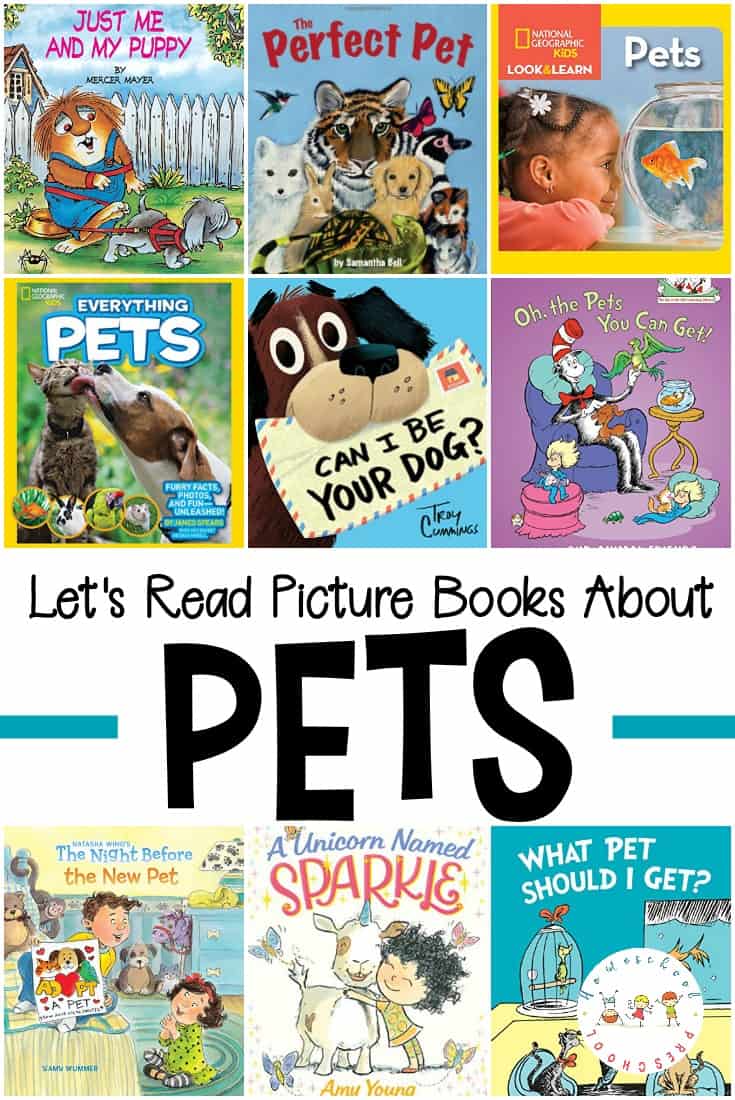 Books about pets for preschoolers
