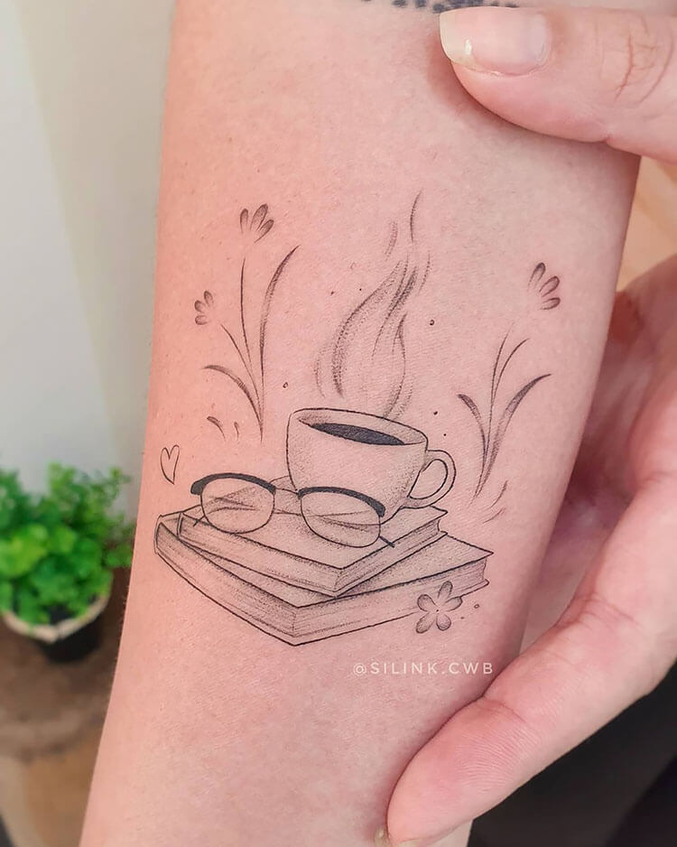 22 Cool Book Tattoo Ideas for Women - Mom&039s Got the Stuff