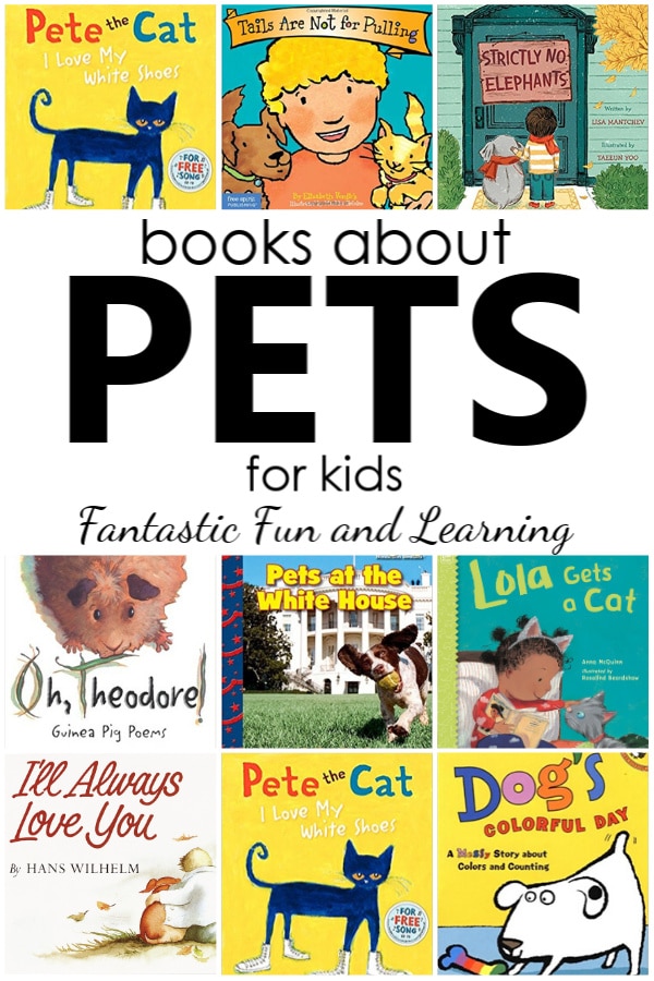 Children's books about pets