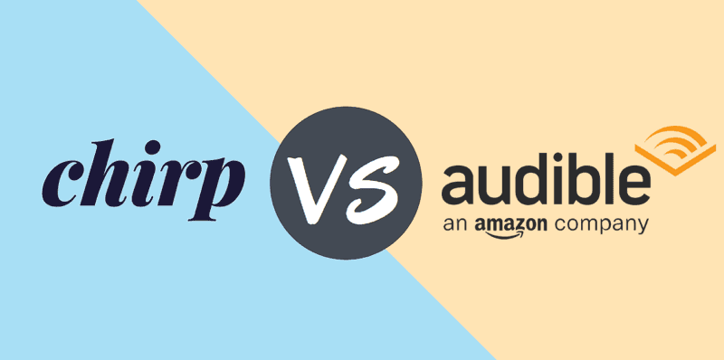 Chirp books vs audible