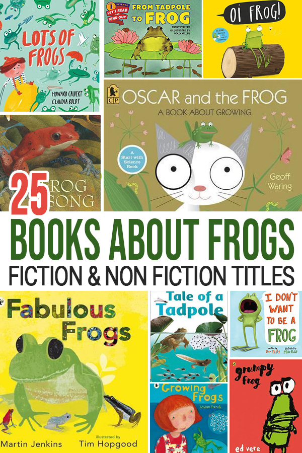Frog books for kids