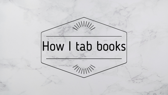 How to tab books