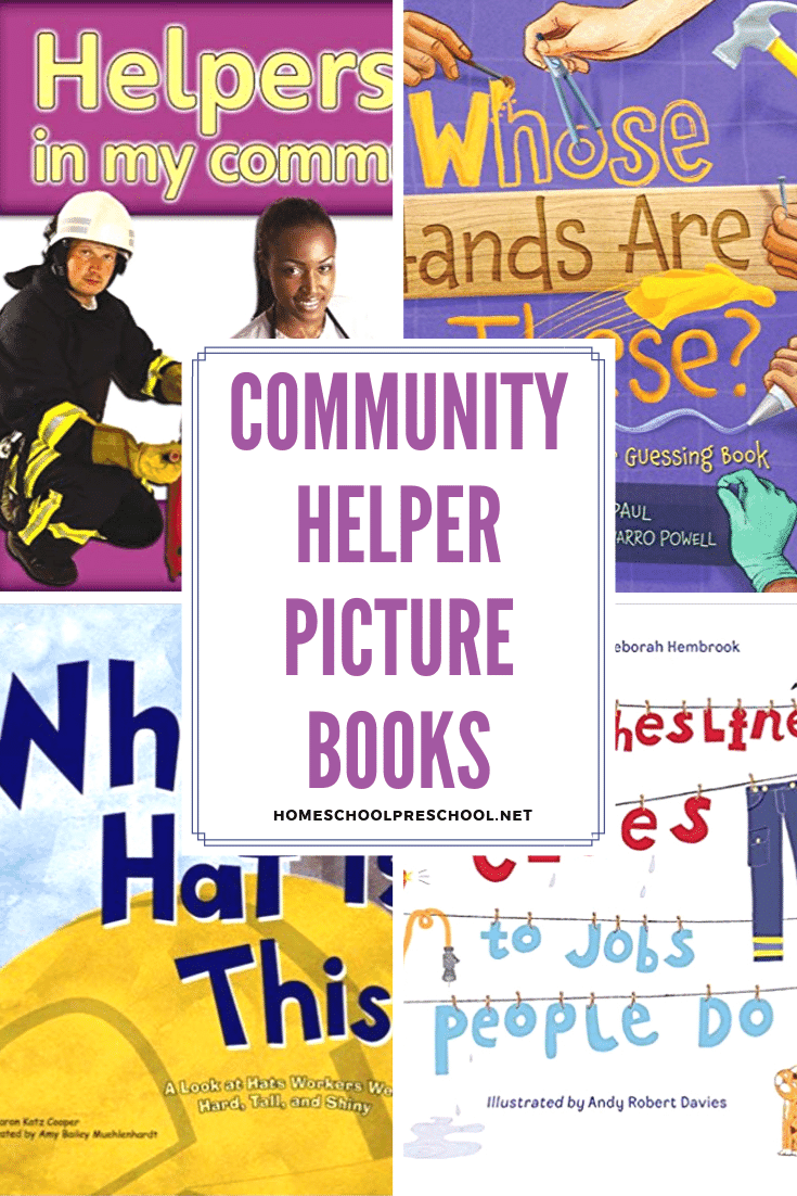 Preschool community helper books