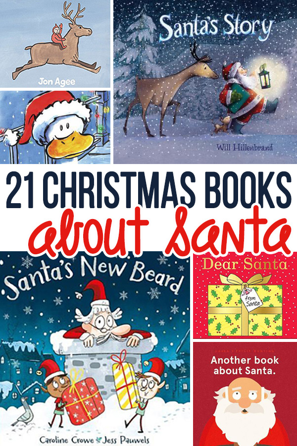Santa books for kindergarten
