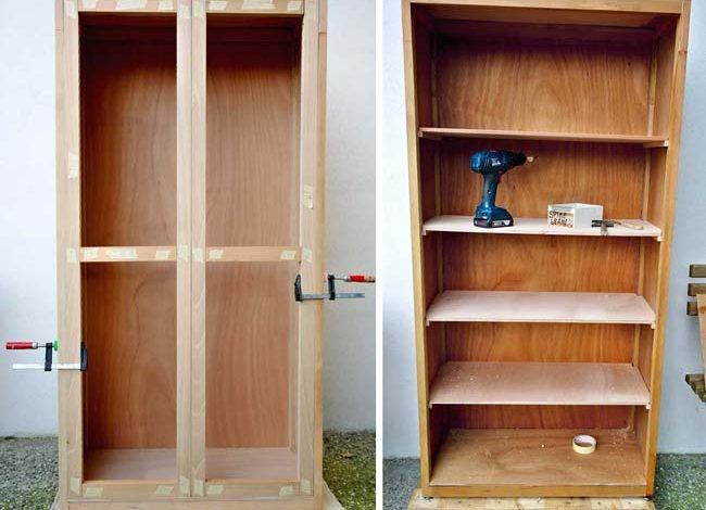 Come costruire un armadio in legno per esterno