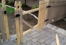 Come costruire un cancello in legno