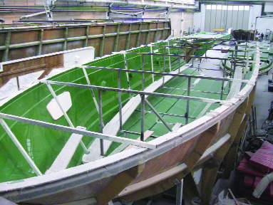 Come costruire una barca in vetroresina