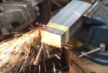 Come fare un taglio a 45 gradi ferro